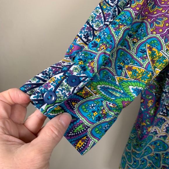 Norm Thompson Escape the Ordinary Colorful Blouse Size 1X - Picture 10 of 10